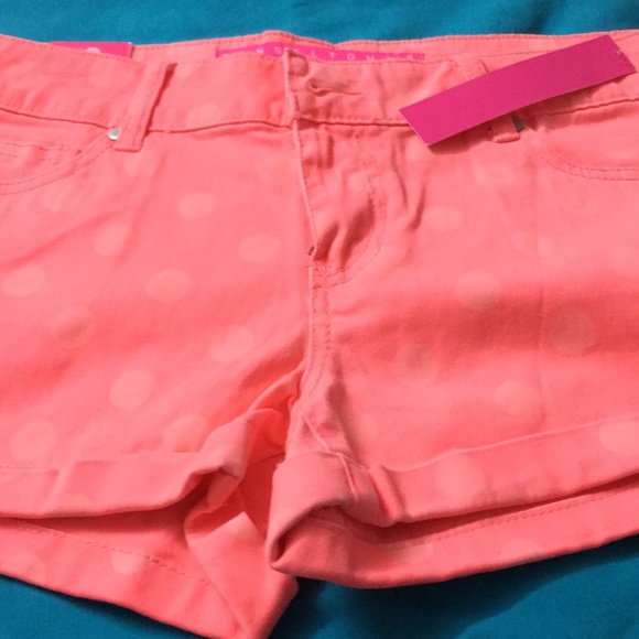 TINSELTOWN (NEW) Coral Shorts Summer Shorts Size 9 - Picture 5 of 5